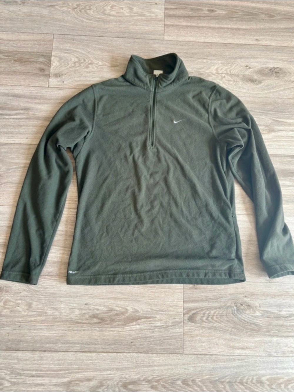 Vintage Nike Thermal Quarter-Zip Sweatshirt
